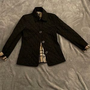 Gently used Burberry Brit Quilted Jacket, Excellent condition! Size XS